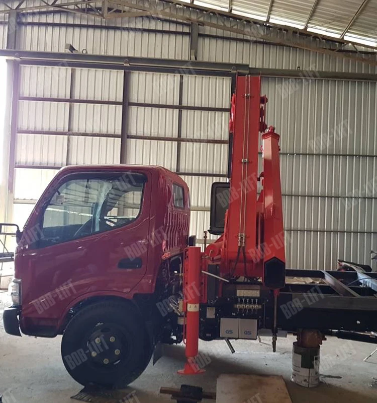 5 Ton Hydraulic Boblift Truck Mounted Block Load Cranes Sq5za2 Buy