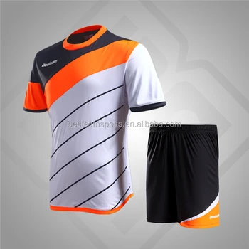 Adult/kids Orange Soccer Uniform 