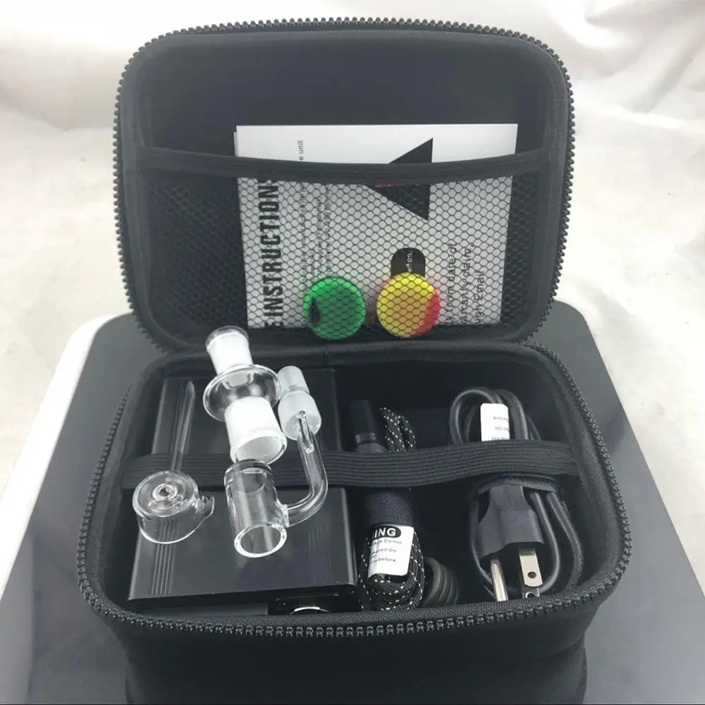 

Wholesale d-nail d dab nail electric digital e-nail box e dabber for wax with temperature controller coil heater