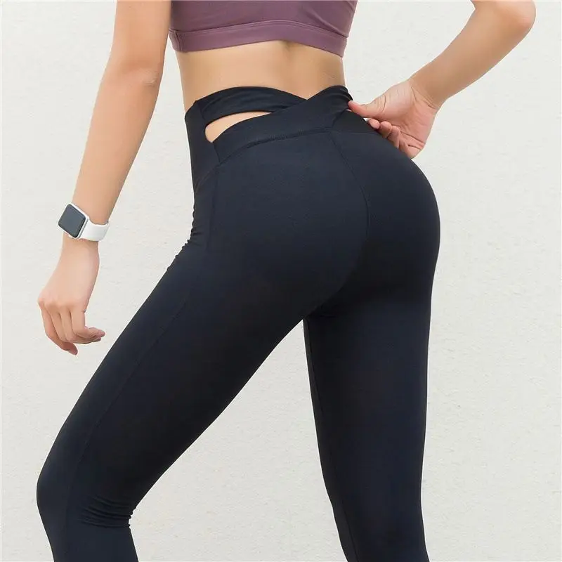 

Toplook 2019 Athletic Wear Leggings Fashion Pants Work Out Fitness Gym Stretch Sports Yoga Leggings L659, As pictured