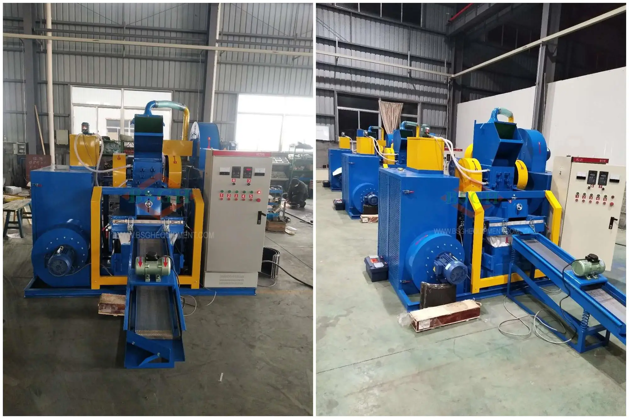 2020 Fully New Cable Granulator Recycling Plant Copper Wire Shredder