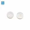 white 11mm 4 Holes basin shaped fashion Polo clothing Pearl Shell Buttons for shirt