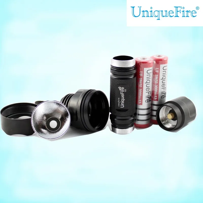 Uniquefire Lampe Torch Rechargeable 10 Watt Ed Flashlight With Cree Led