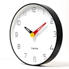 Fresh art living room metal wall clock