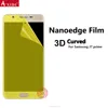 Hot New Premium 3D Curved Full LCD HD Smooth Yellow Packaging Screen Protector For Samsung J7 Prime