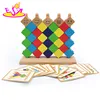 Creative intelligent stacking toys wooden baby building blocks W13D097