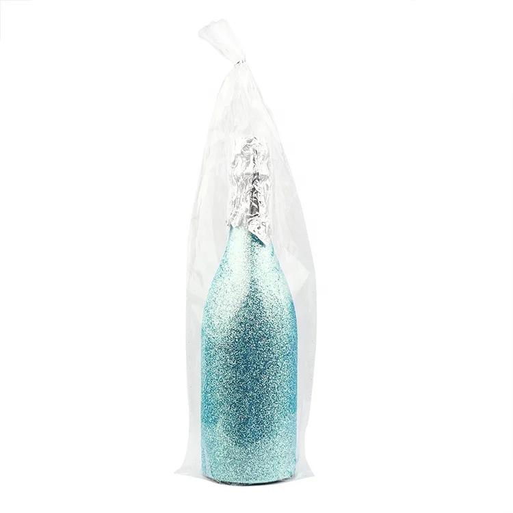 
Boomwow Hot Sale Baby Announcement Party Ideas Gender Reveal Black Champagne Bottle Shape Confetti Cannon 
