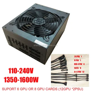 1600W Modular Power Supply Crypto Mining Rigs