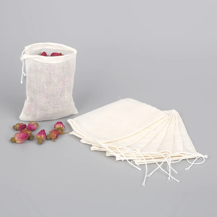 Reusable Cotton Tea Bag Unbleached Tea Bags Empty Cotton Tea Bag Buy