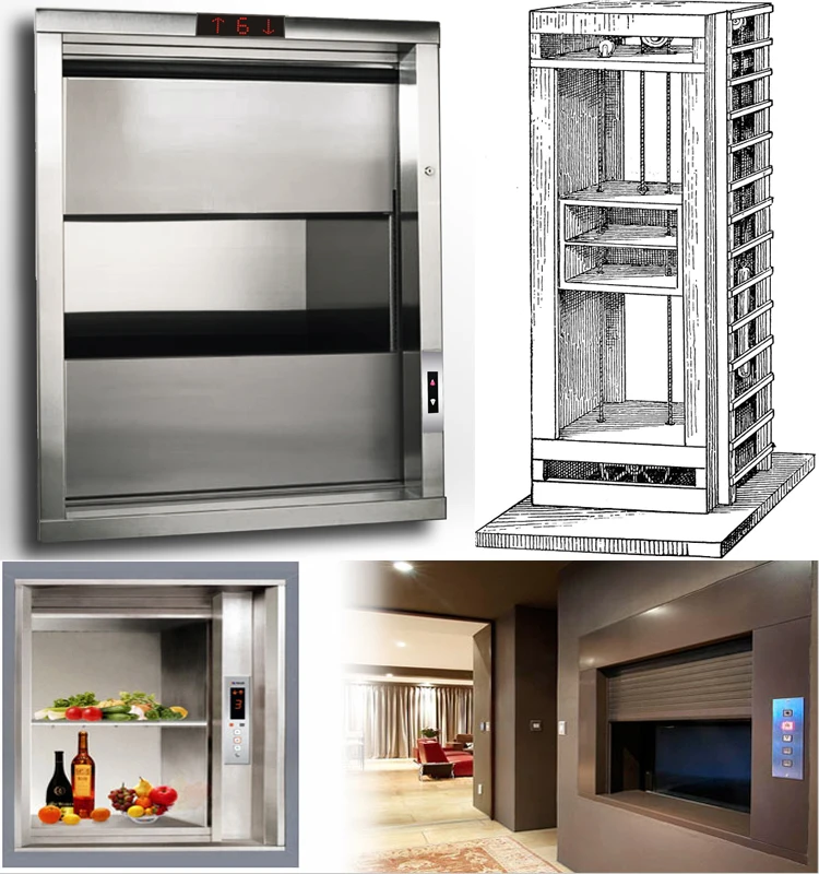 Food Elevator Dumbwaiter For Restaurant Home Cuisine - Buy Dumbwaiter