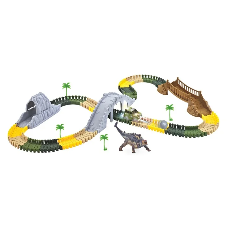 dinosaur race track toy