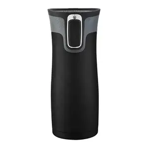 Image of 14oz AUTOSEAL West Loop Stainless Steel Tumbler Travel Mug with Easy-Handle Lid 420ml coffee mug