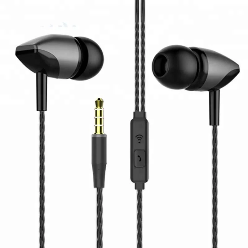 Stereo Bass Sound Earphone In-Ear Sport Headset Stereo Earbuds with Microphone Mic Headphone for Mobile Phone