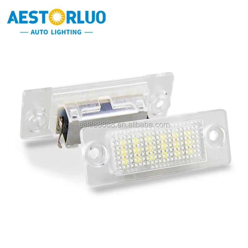 Auto LED With E-mark License plate lights e-mark license number light 6500K 12V white color