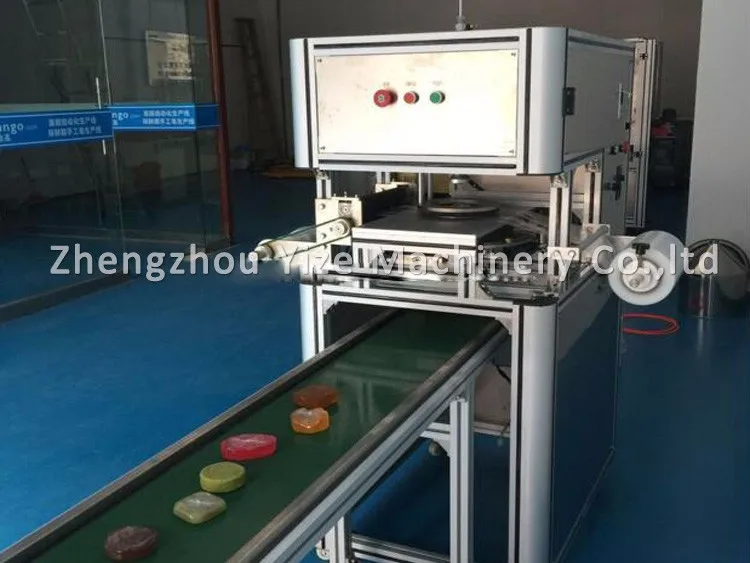 Professional Manual Soap Shrink Stretch Film Wrapping Machine Bar Soap