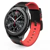 Genuine Leather Band with Black color Replacement Wristband for Samsung Gear S3 Frontier and Classic Smart Watch