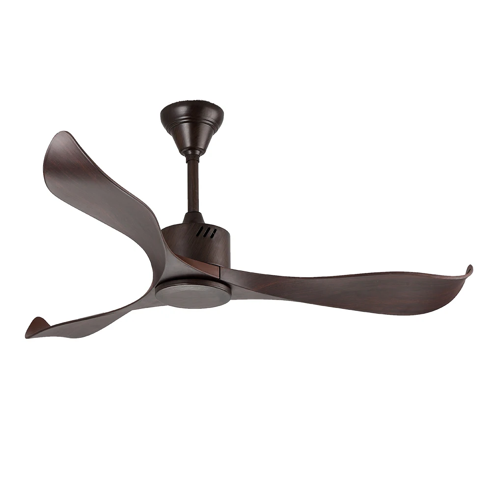 
Contemporary Good Balance Remote Control AC DC Modern Decorative Ceiling Fan Without Light 