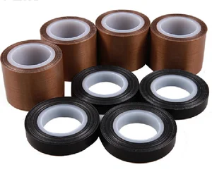 Reusable non-stick high temperature 5mil 6mil 7mil ptfe adhesive tape