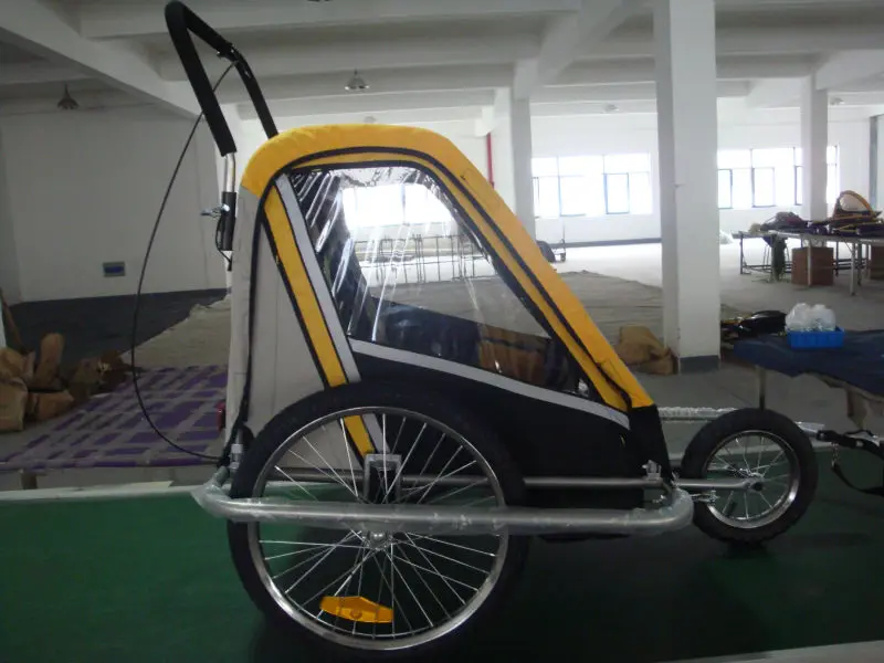 
2 in 1 Baby trailer bike for kids with jogger wheel 