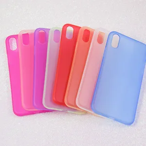 0.3mm Ultra Thin frosted Case Matte Plastic Back Cover Case for iphone X/ XR/XS MAX Fashion Case