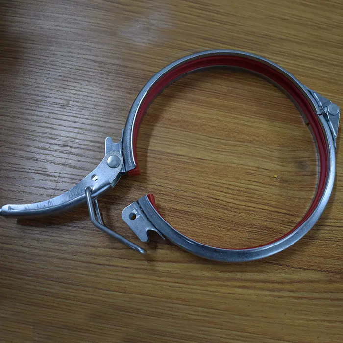 Connecting Clamp /pull Rings With Lever,Hvac Ventilation Fittings Buy