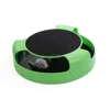 Cat Interactive Toys with a Running Mouse and a Scratching Pad Catch the Mouse Cat Scratcher Catnip Toy Green