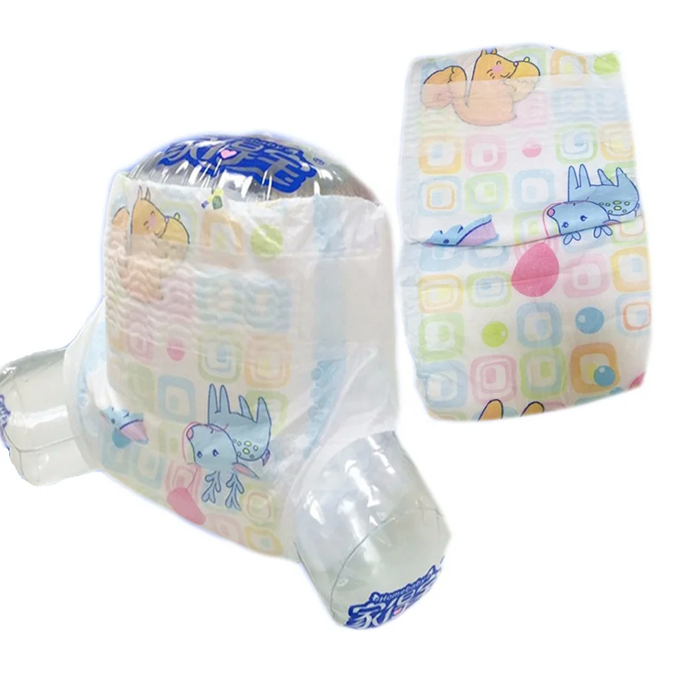 

wholesale wet indicator abdl name brand baby diapers in Fujian, Colorful