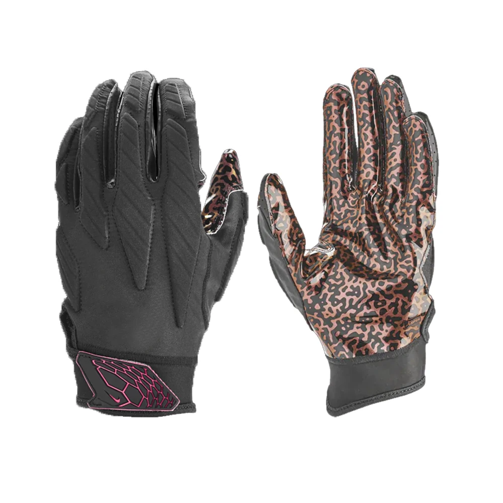 

Hand protection padded football gloves sticky american football gloves