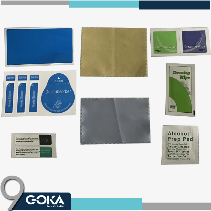 Oem Tempered Glass Screen Protector Accessories Cleaning Kit With