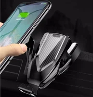 

New design custom logo M8 Smart auto-sensing wireless charging bracket 10W QI car wireless phone fast charger holder