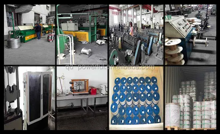 Plastic coated stainless steel wire rope cable