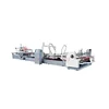 semi automatic cardboard box folding machine