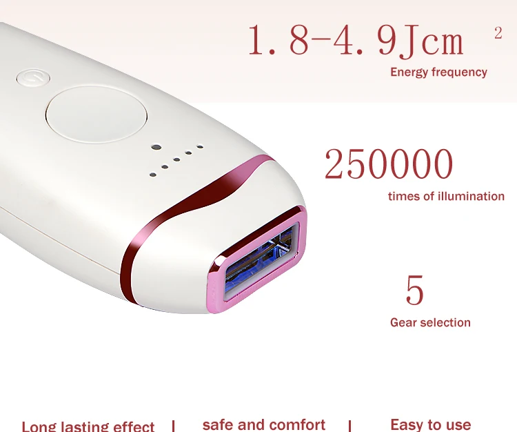 private label skin care sponge ipl hair removal device needle epilator equipment