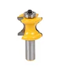 1PC 1/2" Shank Bullnose with Bead Column Face Molding Router Bit Line knife Woodworking cutter Tenon Cutter for Woodworking Tool