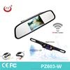 4.3" Car TFT LCD Mirror Monitor Wireless Reverse Car Rear View Backup Camera Kit