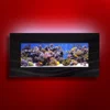 NEW! ORIGINAL Artisman wall AQUARIUM - SKYLINE BRUSHED ALUMINUM WALL MOUNTED FISH TANK