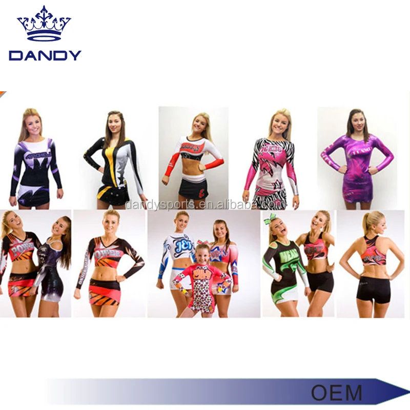 Sublimation Printing Cheerleading Warm Upcustom Design Training Track Suitwomens Cheer Jacket 6089