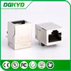 JXR1-0001NL Shielded Magnetic RJ45 connector module , 100 BASE-TX