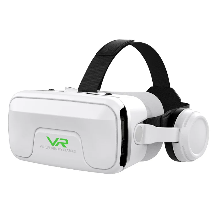

Hot sell in Euro market free 3d video software virtual reality vr glasses with headphone for Christmas gift