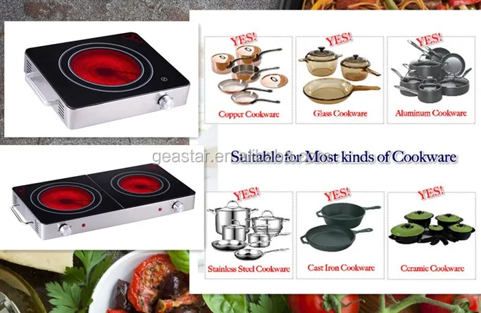 No Radiation Infrared Cooker 1500w Electric Ceramic Stove Buy