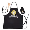 Welcome to bundaberg 2pcs apron oil proof chef apron kitchen sets oven gloves