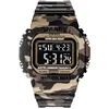 smael 1801 light dial digital 5atm water resistant square sport watch