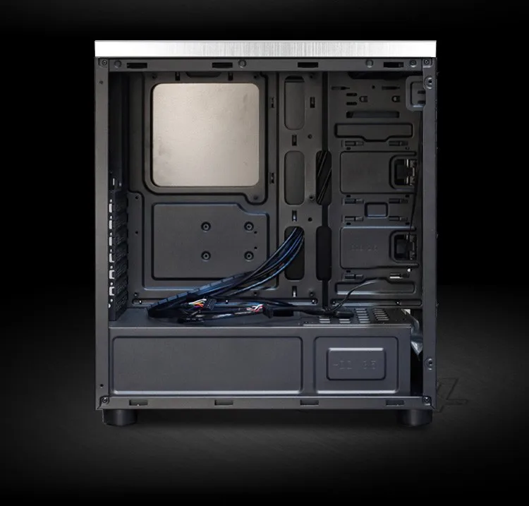 Black Secc Aluminum Custom Mid Tower Pc Case Buy Pc Tower,Pc Tower