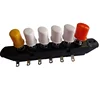 6 button 4 speed Keyboard latching push button Switch for fan and blender
