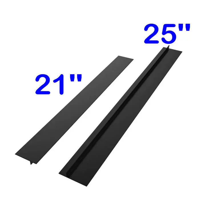 

21 inch and 25 inch kitchen silicone stove counter gap cover, Black,white,transparent or customized