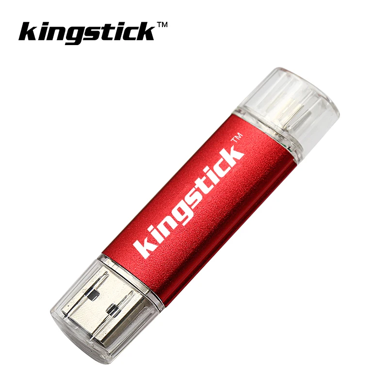 2 in 1 OTG memory stick 4gb 64gb usb 2.0 metal usb flash drive otg 32gb 16gb 8gb real capacity usb stick