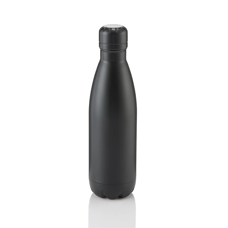 

Cola shaped sports high grade stainless steel vacuum water bottle, Customized color acceptable