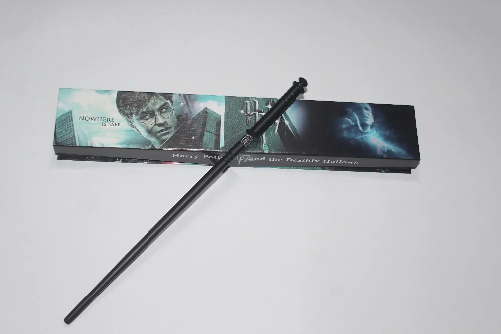 Genuine Super Quality Death Eater Yaxley Magic Wand Cosplay Prop Harry Potter Movie Toy Stick