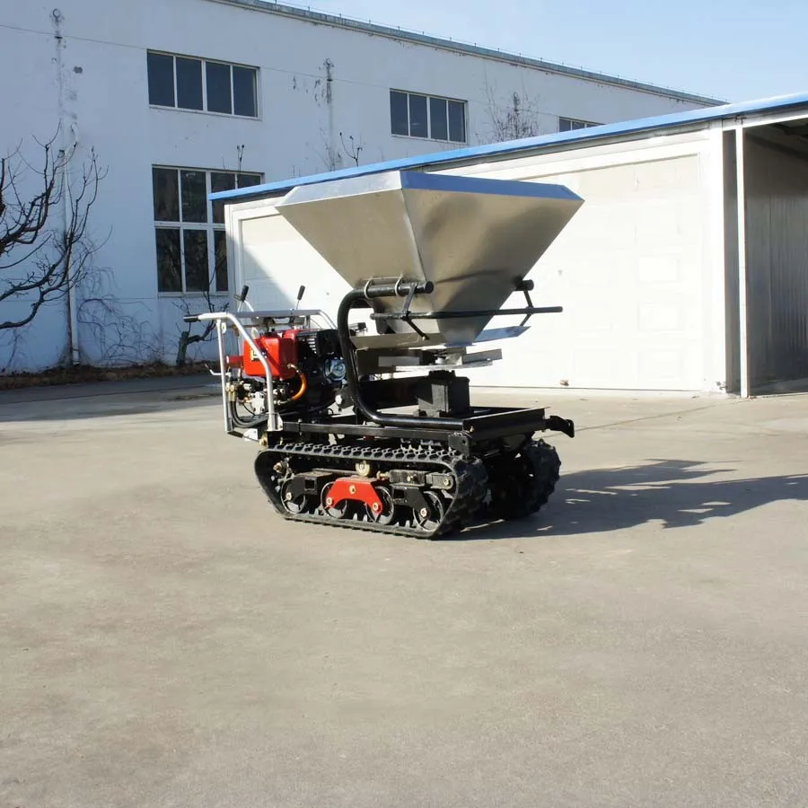 Agricultural Mini Small Selfpropelled Fertilizer Drop Spreader For