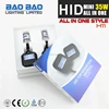 Lightning Rod Prices xenon hid kit, mini all in one ballast, truck hid fog lights mini all in one H1 H3 AC 35w BAOBAO Lighting